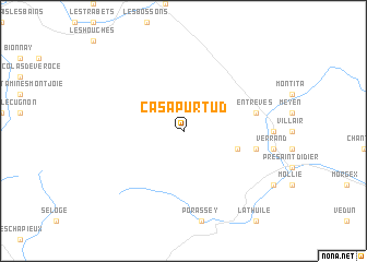 map of Casa Purtud