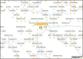 map of Casares