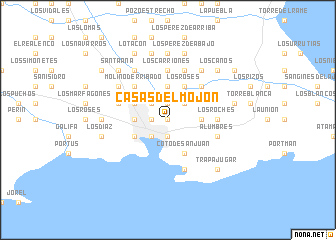 map of Casas del Mojón