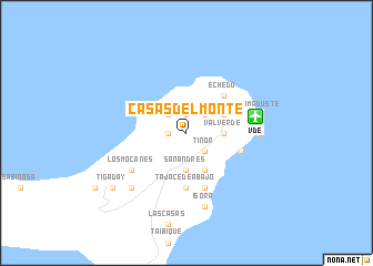 map of Casas del Monte