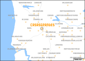 map of Casas Grandes