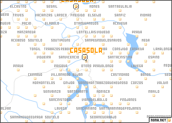 map of Casasola