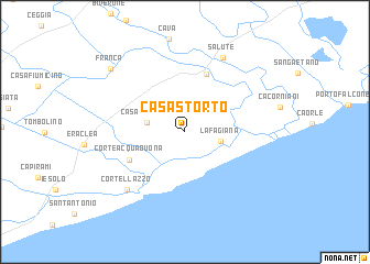 map of Casa Storto