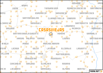 map of Casas Viejas