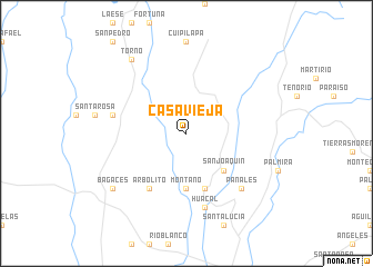 map of Casa Vieja