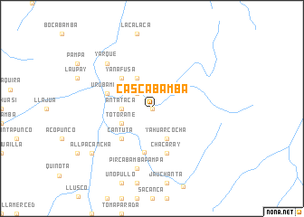 map of Cascabamba