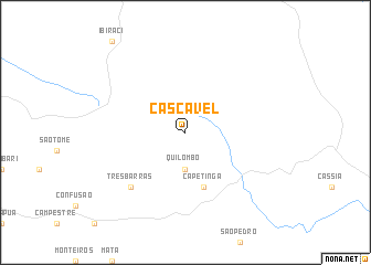 map of Cascavel