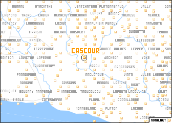 map of Cascour