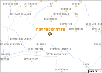 map of Case Magnotta