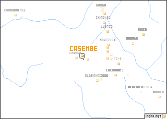 map of Casembe