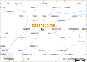 map of Case Reggiani