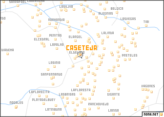 map of Caseteja