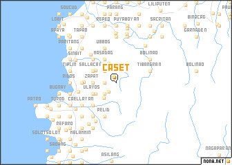 map of Caset