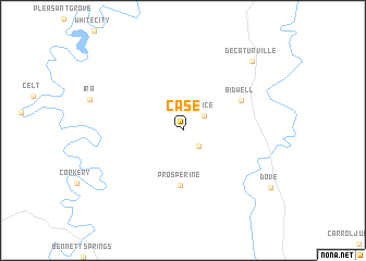 map of Case