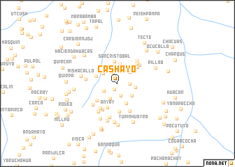 map of Cashayo