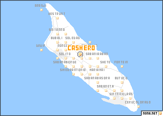 map of Cashero