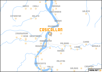 map of Casicallan