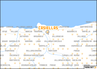 map of Casiellas