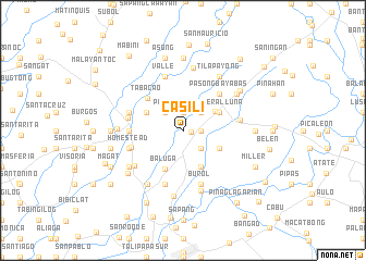 map of Casili