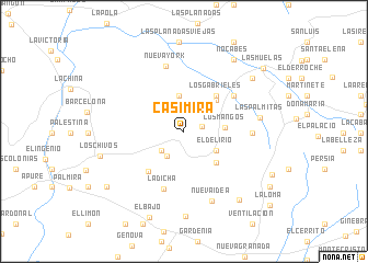 map of Casimira