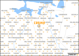 map of Casimir