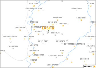 map of Casita