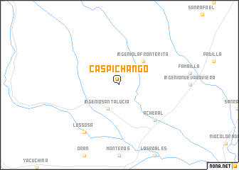 map of Caspichango