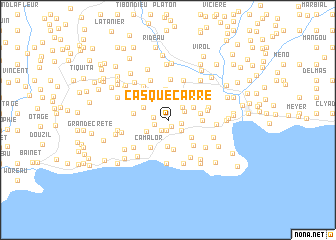 map of Casque Carré