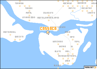 map of Cassaca