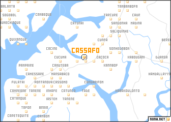 map of Cassafo