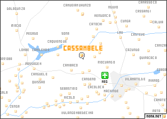 map of Cassambele