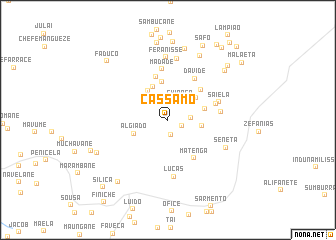 map of Cassamo