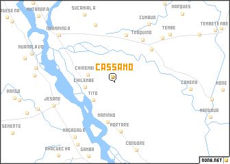 map of Cassamo