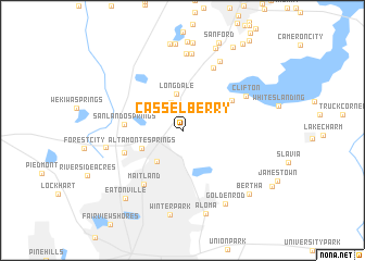 map of Casselberry