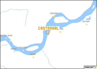 map of Castanhal