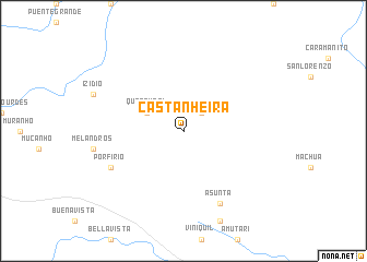 map of Castanheira