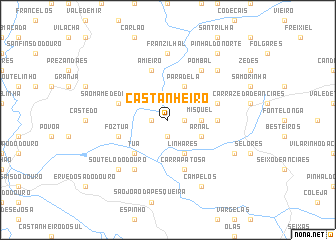 map of Castanheiro