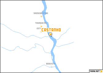 map of Castanho