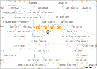 map of Castañuelas