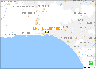 map of Castellammare