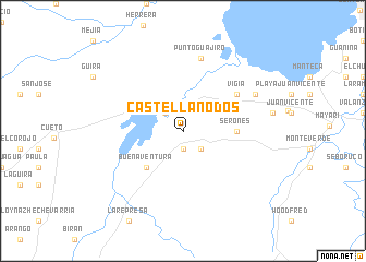 map of Castellano Dos