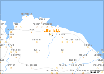 map of Castelo