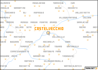 map of Castelvecchio