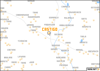 map of Castigo
