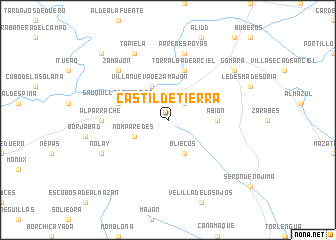 map of Castil de Tierra