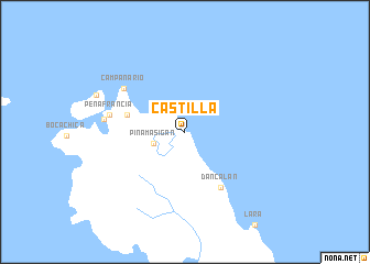 map of Castilla