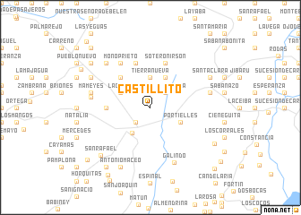 map of Castillito