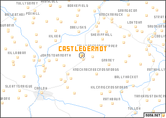 map of Castledermot