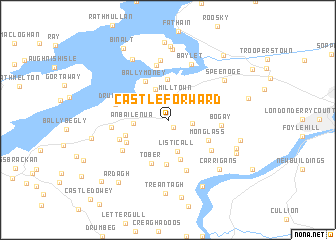 map of Castleforward