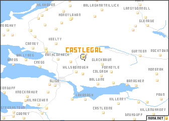 map of Castlegal